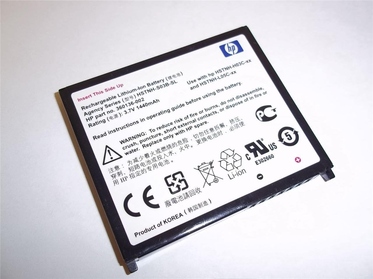 HP iPAQ HX2490B HX2410 HX 2490C HX2700 HX2790B HX2750 HX2790C OEM Original Battery 367858-001
