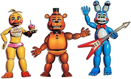 Five Nights At Freddy S 20 Freddy Bonnie Chica Jointed Character Cutouts Amazon De Spielzeug