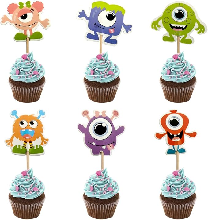 Amazon Co Jp 48個 カップケーキトッパー 子供の誕生日パーティー ケーキデコレーション用 Toys Amazon Co Jp 48個 カップケーキトッパー 子供の誕生日パーティー ケーキデコレーション用 Toys