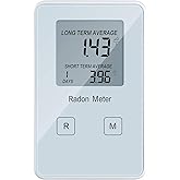 Funny Kitchen Home Radon Detector,Portable Radon Meter,Long and Short Term Monitor,Rechargeable Battery-Powered,Radon Test Kit