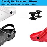 Koomduk 8 Sets Replacement Rivets for Beach Clog Shoe Strap Repair view 7