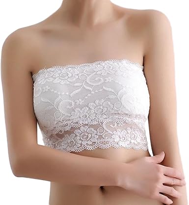 tube top with lace bralette