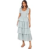 Petal & Pup Womens Raphael Tiered Maxi Dress