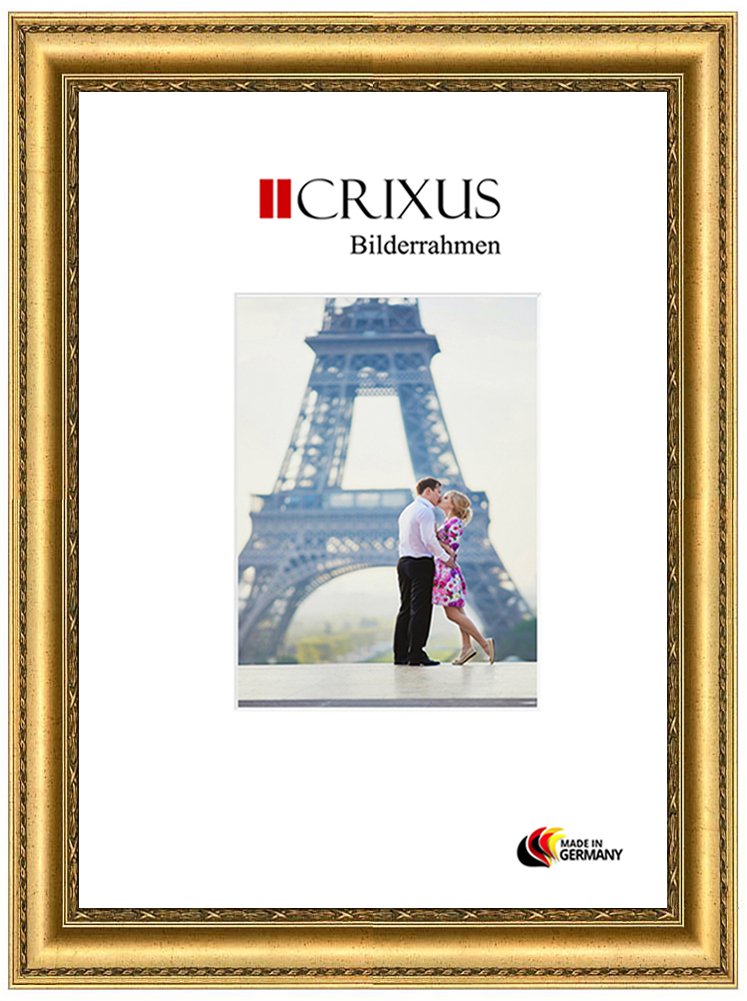 Massivholz Foto Rahmen Maßanfertigung inkl Aussenmaß: 22,9 x 27,2 cm