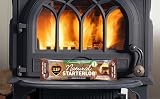 Zip Natural Starter Log 16 Pack Smokeless Wood Burner Firepit Indoor view 4