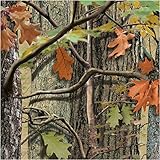 Creative Converting Hunting Camo Beverage Napkins, Brown/Green (Value Pack: 54 Count)