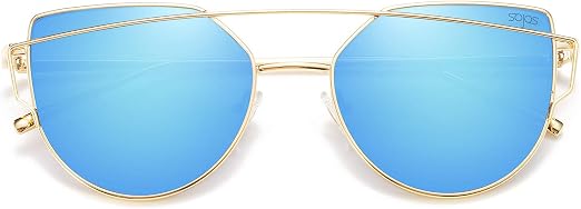 Occhiali Da Sole Polarizzati SOJOS, Modello Vintage E Stretto, Protezione UV400 Per Donna E Uomo