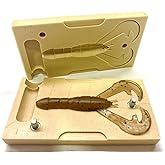 Smedioks Premium Soft Plastiс Mold Lure Making Injection Molds Fishing Lures Rage Craw Bait 3.8"