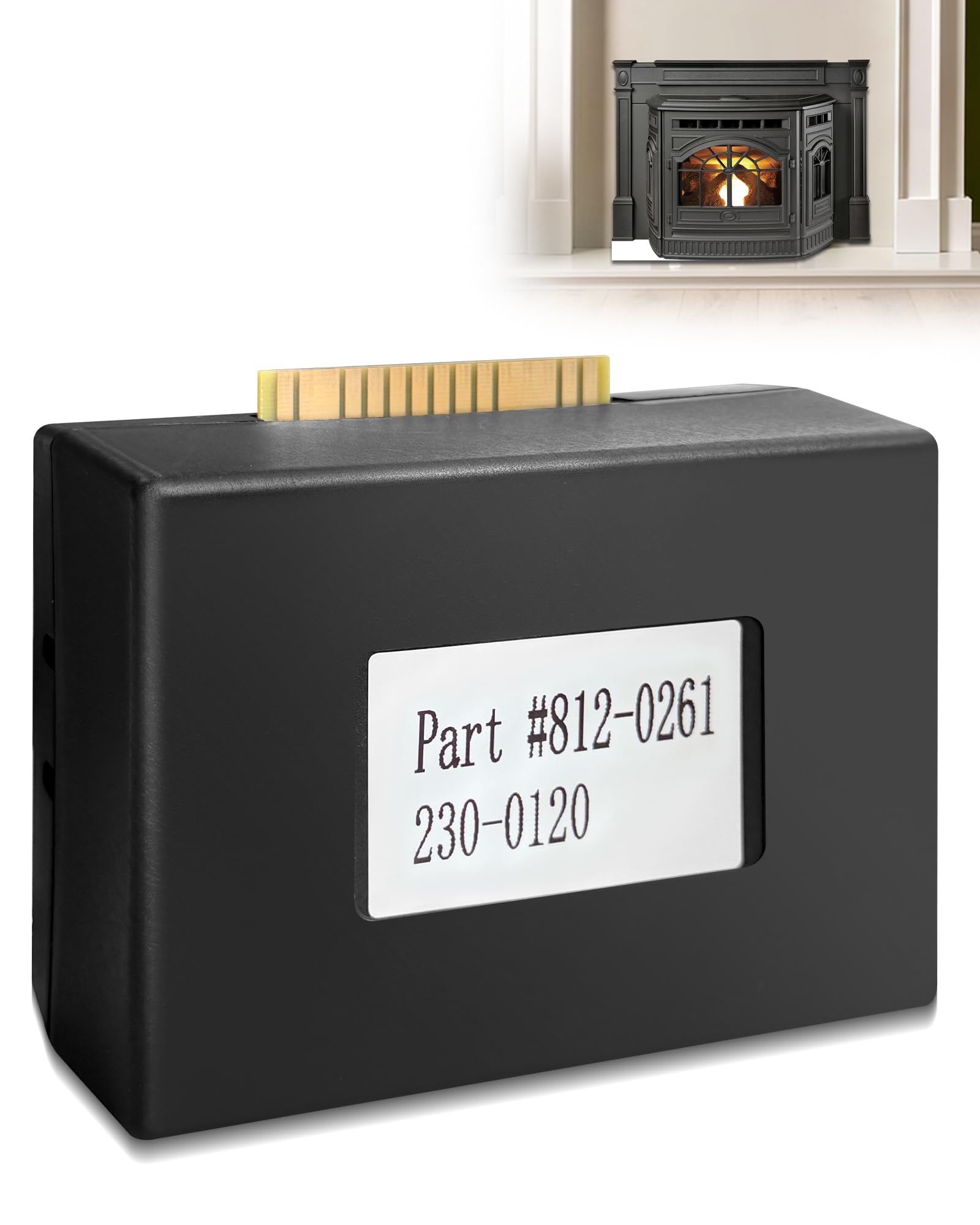 Photo 1 of WADYDZMFCF 812-0261 Pellet Stove Control Box Circuit Board, Fit for Quadra-Fire 800 nova, 1000, & 1100i Control Box?Replaces Old Part 230-0120