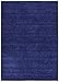RugStylesOnline Shaggy Collection Solid Color Shag Area Rugs (Navy Blue, 5'x7') (4014)