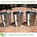 Better For Your - Kids Toddler Stainless Steel Double Wall Tumbler Cups - Small, 8oz (250ml) - Set of 3 - Juggling Squirrel and Numbers 7-8-9