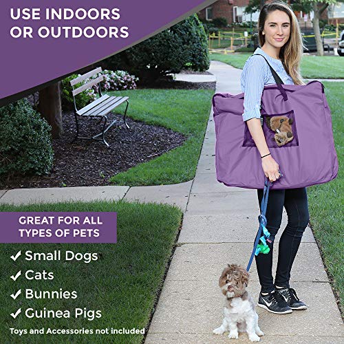 SKA Products Purple 45" Pop Up Puppy Pet Playpen