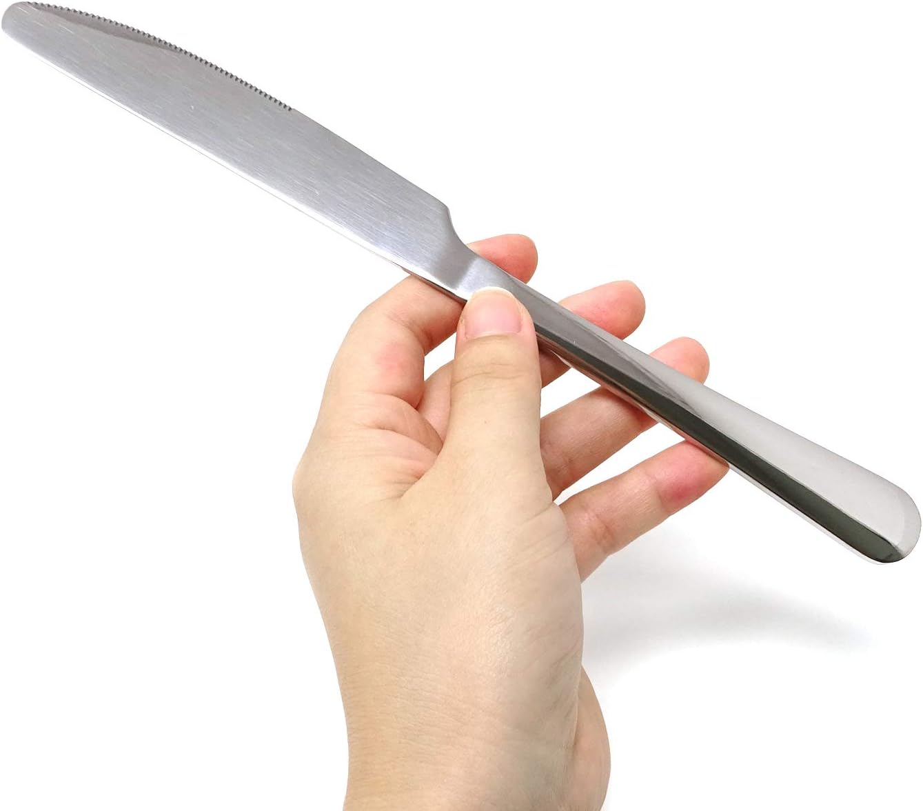 Honbay 4PCS Stainless Steel Dinner Knives for Home and Restaurant: Kitchen & Dining