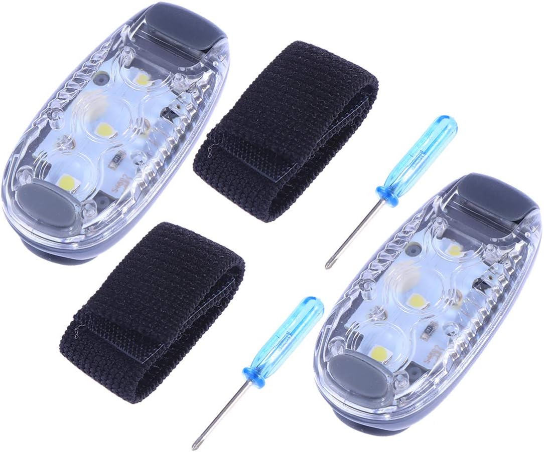 clip su luce a led per collare per cani