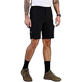 CALECARPEN Work Shorts for Men Construction Mens Workwear Utility Cargo Stretch Water Repellent Tactical Loose Fit Short