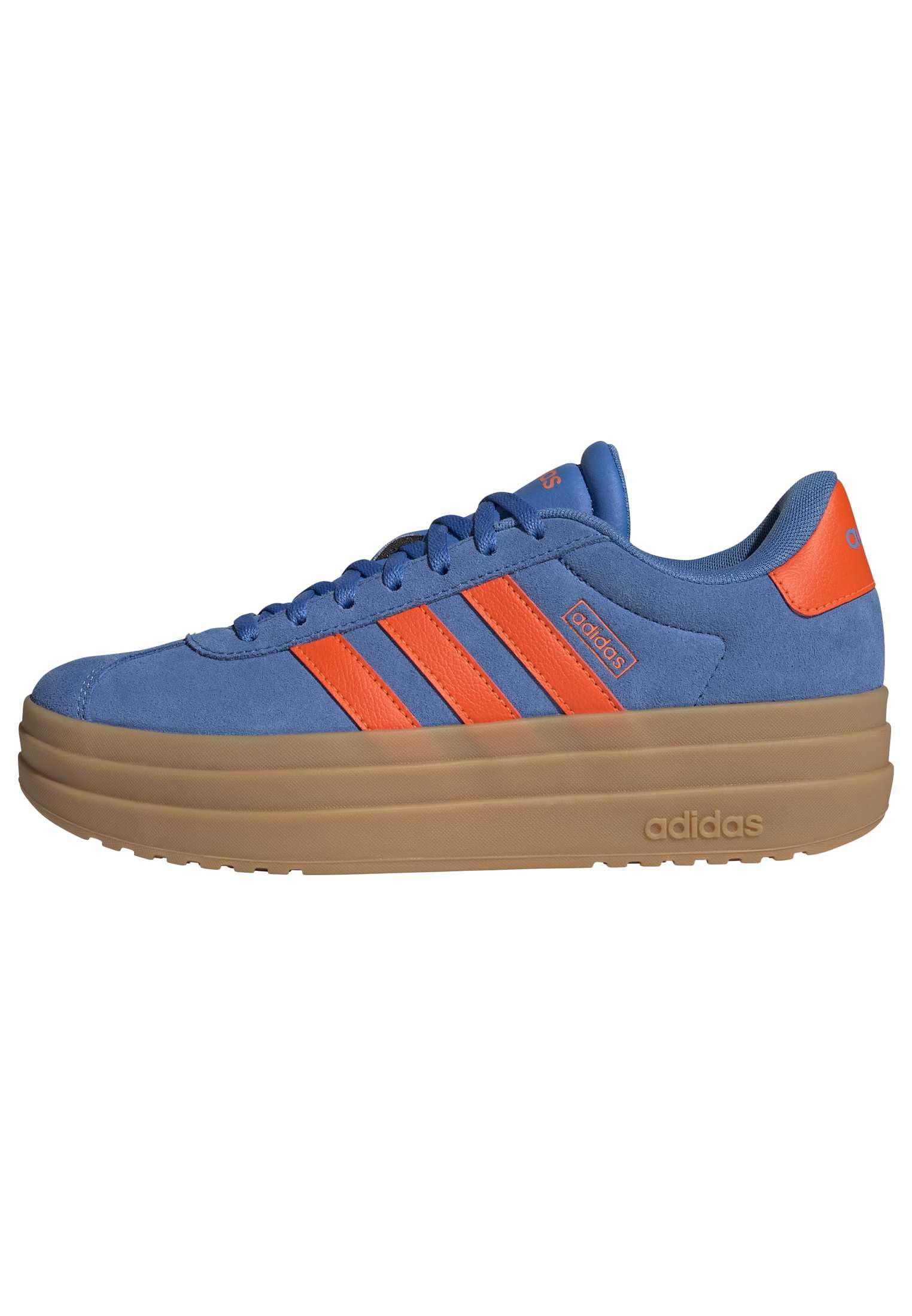 Adidas Women's VL Court Bold, Ray Blue/Impact Orange/Gum, 5 Image