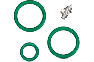 ANTRYS 17113552 Fuel Injection Fuel Rail O-Ring Kit for 1999-2007 GM Vehicle Chevrolet, GMC, Pontiac and Oldsmobile, Fuel Rail Seal to Prevent Fuel Leaks and Restore Engine Efficiency (3 O-Rings)