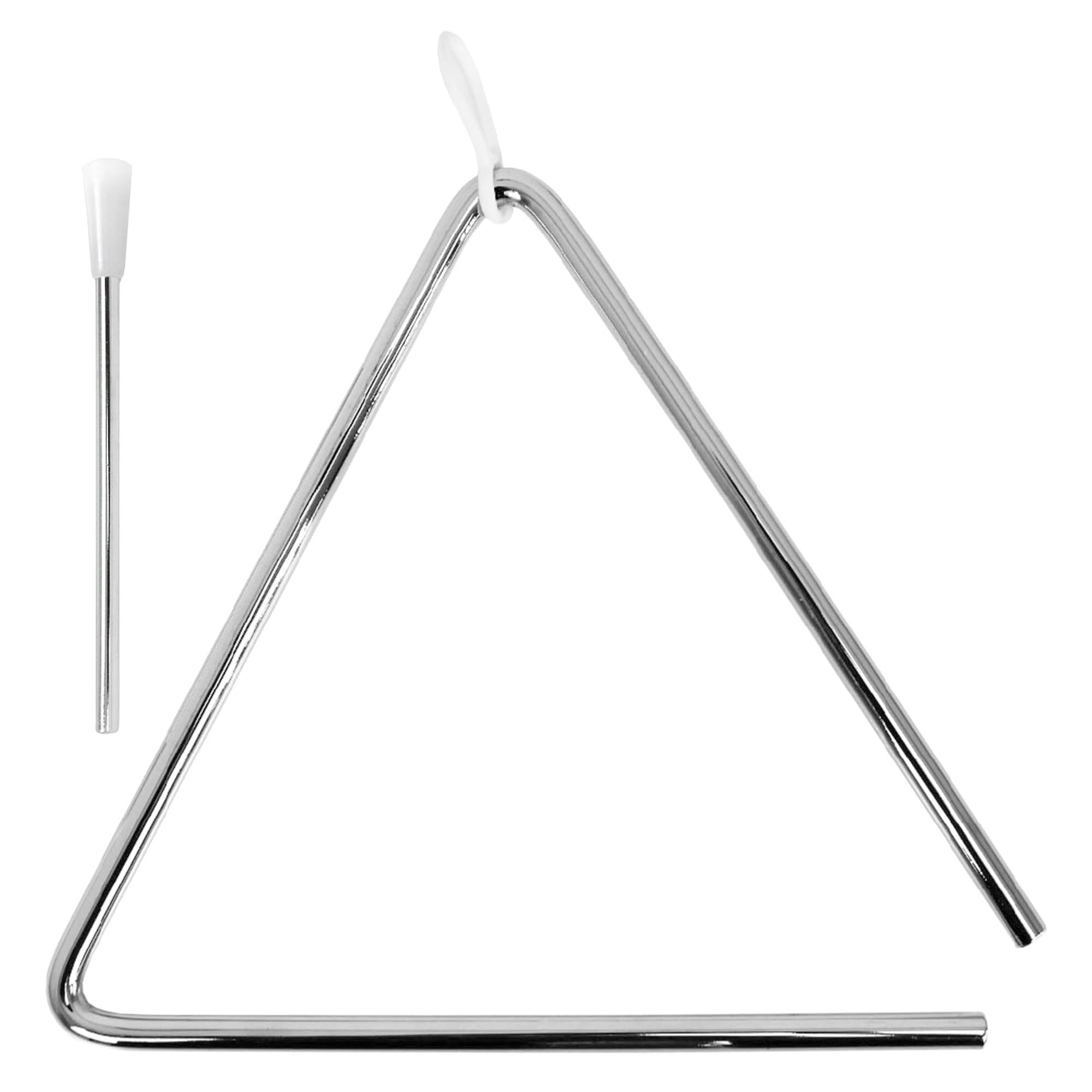 A-Star Traditional Metal Musical Triangle - 20cm/10inch with Metal Beater