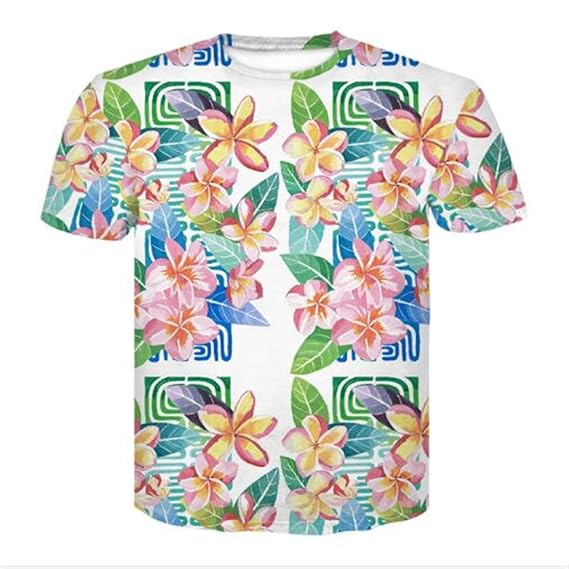 Tee Shirts à Manches Courtes 3d Imprimés été Numériques Pour