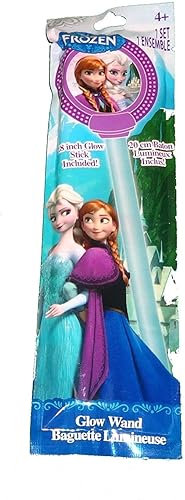 frozen elsa disney on ice light up glow snowflake wand toy