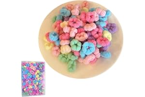 200PCS Colorful Fluffy Hair Ties,Soft, Cute & Versatile Hair Accessories for Every Occasion, Toddler Hair Elastics Kids Seaml