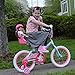 Pink Doll Bike Seat with Decorate Yourself Stickers for 18 inch Dolls