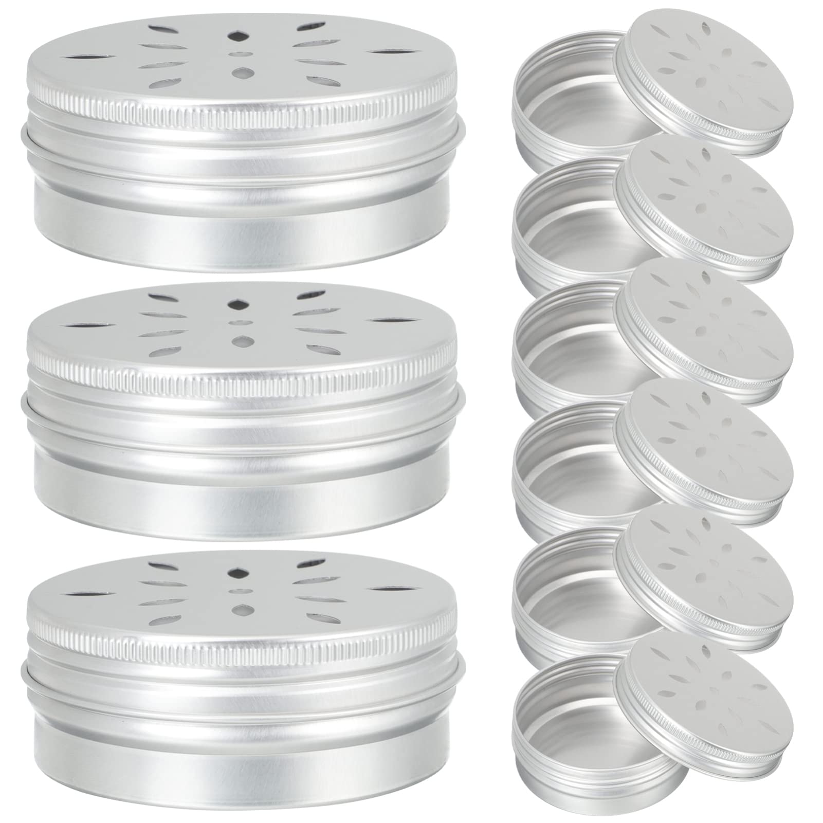 Totority Dog Work Tins, 10Pcs Dog Scent Training Holder Dog Scent Training Case Dogs Scent Training Tool Odor Training Case