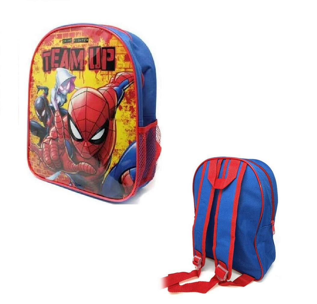 Official Spiderman Team Up Junior Character Backpack