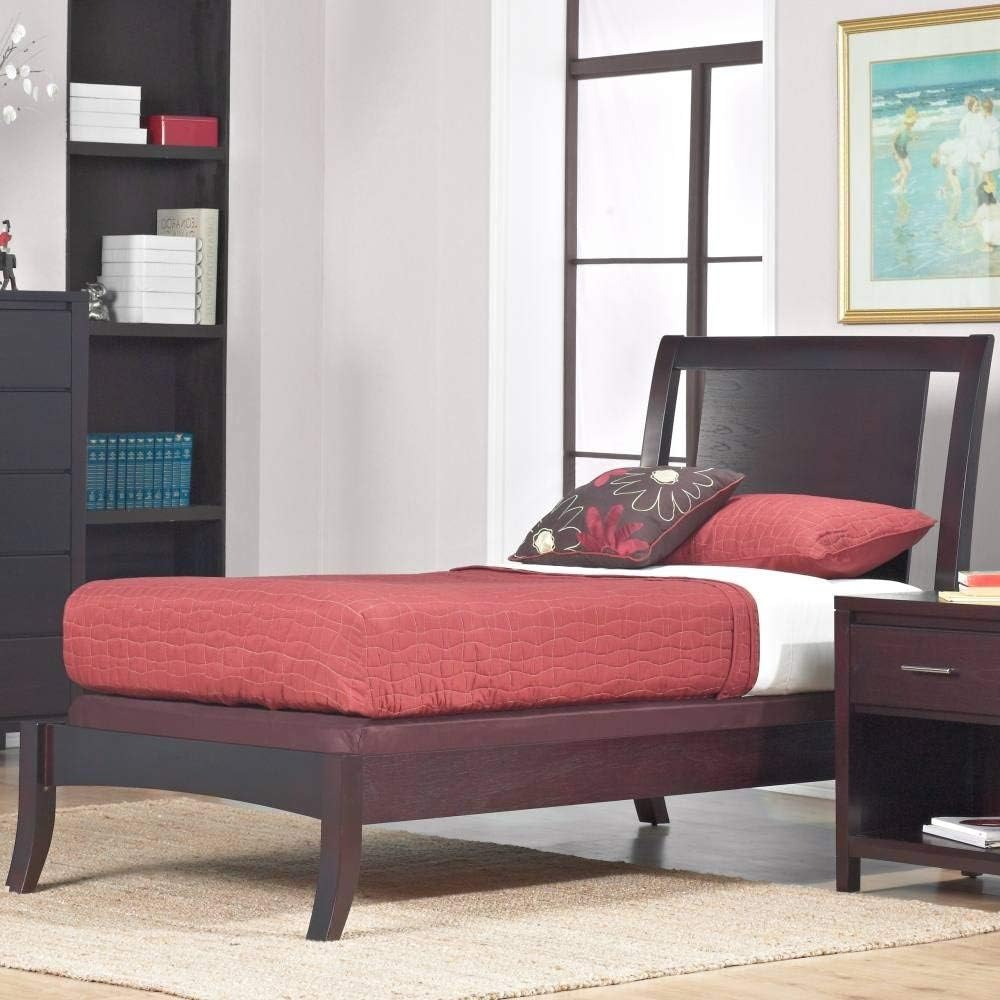Amazon Com Modus Furniture Nevis Low Profile Bed King Espresso Furniture Decor