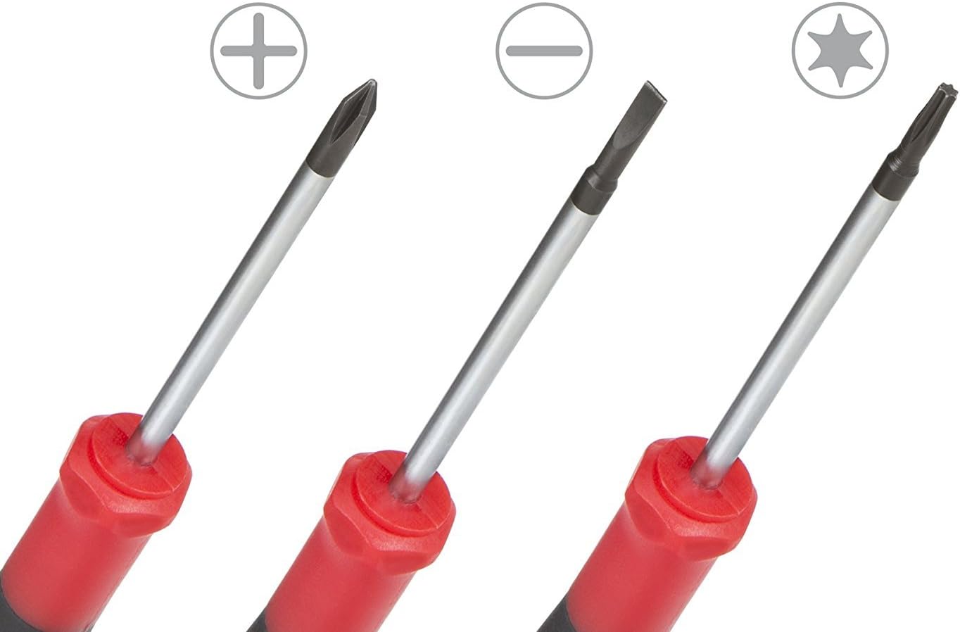 Best Choice 9-Piece Precision Screwdriver Set | Phillips, Flat and Torx Star: Home Improvement