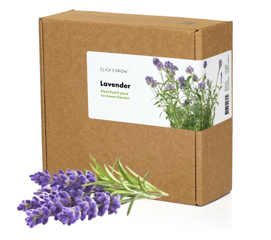 Click and Grow Smart Garden Lavender Plant Pods, 9-pack