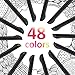 Bullet Journal Colored Fineliner Pens, Fine Tip Marker Fine Line Drawing Sketch Writing Pens Set of 48 for Journaling Planner Note Taking Calendar Coloring Art Projects