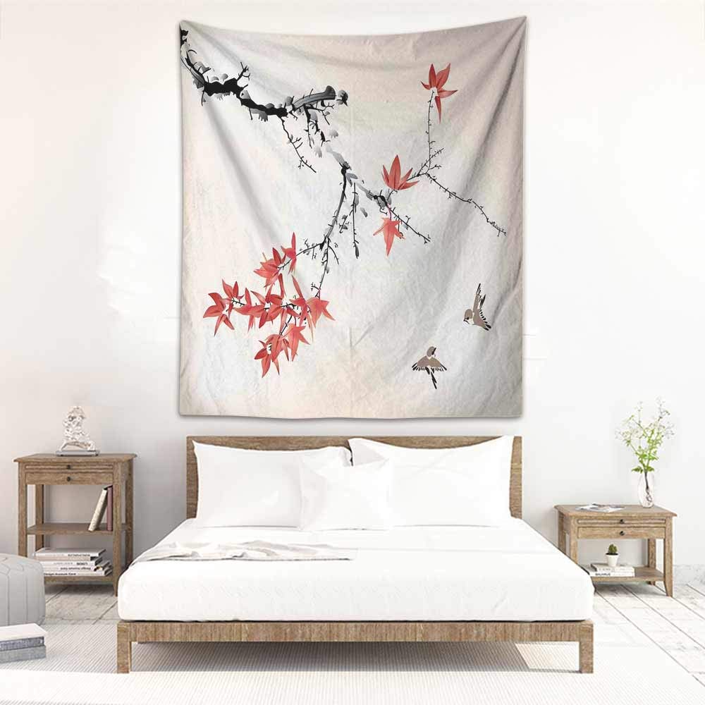Amazon Com Godves Tapestry For Living Room Japanese Cherry