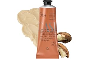 Natura - Brazil Nut Hand Cream - Anti-Dryness Castanha Hand Balm - 24-Hour Deep Hydration Skin Moisturizer - Vegan Skin Care - Brazilian Beauty Secrets - Self Care & Body Care - 2.6oz (75g)