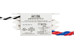 Fulham Lighting Fulham Sugar Cube Ballast, SC-120-115-CT8 , White