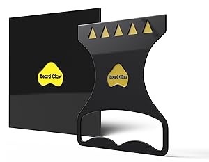 GuideLine Pro The Beard Claw Premium Beard Shaping Tool, New/Improved Beard, Goatee and Mustache Styling Template