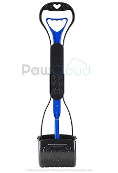 PawCloud Dog Folding Poop Scooper | Large (24 inch)| Dog Hygiene & Poop Cleaning|Pet Potty Picker | Color May Vary