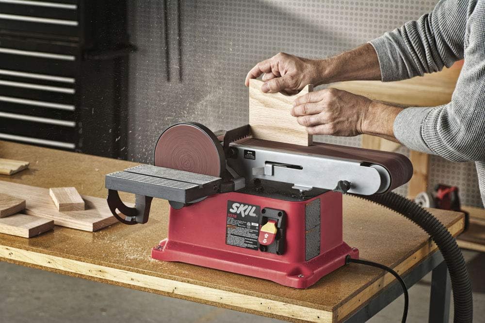 SKIL 3376-01 4-Inch x 36-Inch Belt/Disc Sander - - 