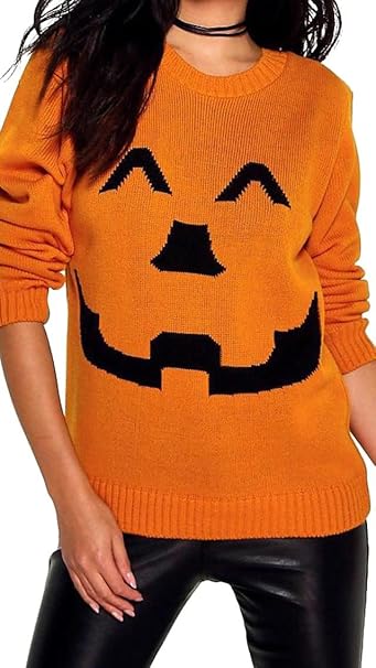 pumpkin sweater dress
