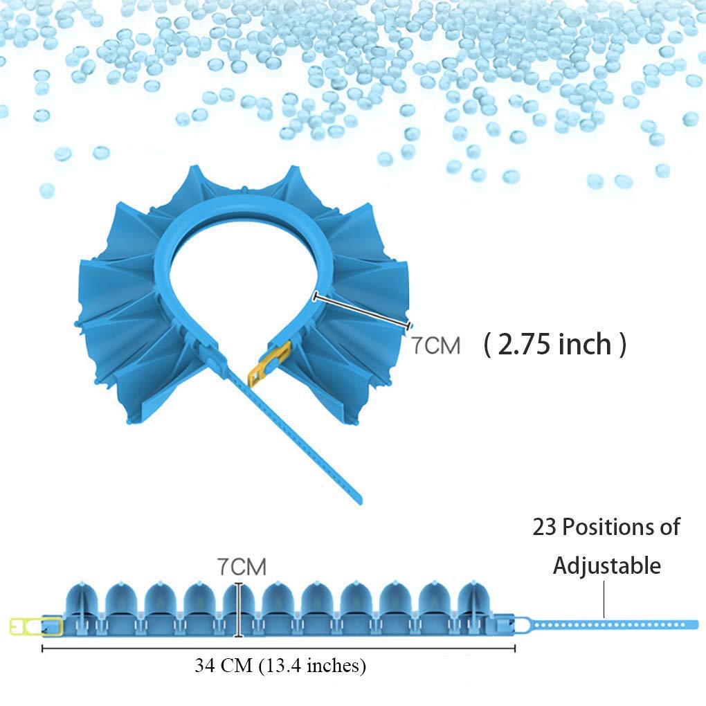 Baby Shower Cap Silicone Bathing Hat, Adjustable Shower Cap Kids, Infants Soft Protection Hat Safety Visor Cap Hat for Toddler Children 0-8 Years old/14.5-19.7 Inches (Yellow)