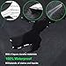 UPSKY Dog Car Seat Cover Luxury Pet Seat Cover with Mesh Window, Side Flap, 4 straps, 600D Heavy Duty Waterproof Scratch Proof Nonslip Pet Seat Cover Hammock for Cars SUVs and Trucks