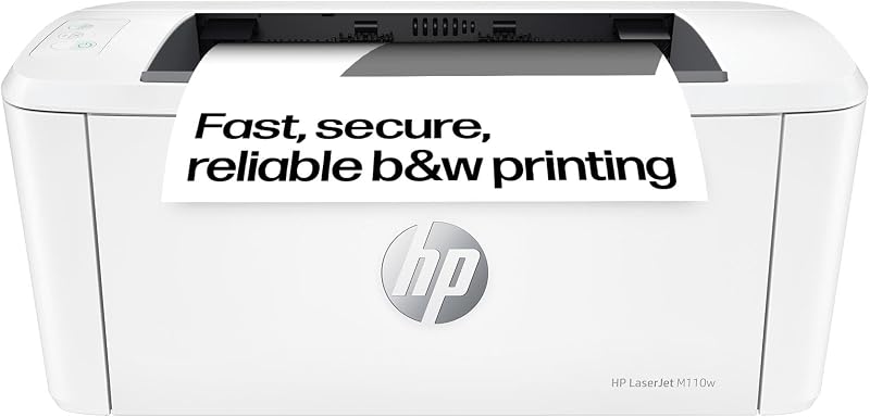 HP LaserJet M110w Wireless Black & White Printer 20ppm 150 Sheet Tray