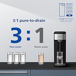 Reverse Osmosis Water Filter Countertop, PHILIPS