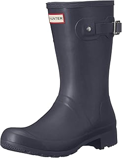 navy hunter boots