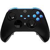 eXtremeRate Chameleon Purple Blue Replacement Buttons for Xbox One Elite Series 2 Controller, LB RB LT RT Bumpers Triggers ABXY Start Back Sync Profile Keys for Xbox Elite Series 2 Core Controller