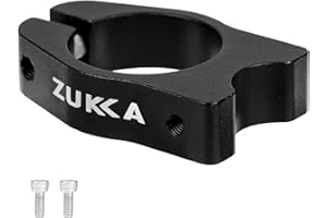 WEEROCK Bike Seat Clamp 34.9mm with Installation Holes for Bicycle Rear Rack Bike Cargo Rack Aluminium Alloy Seat Post Clamps