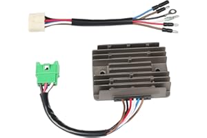 SKYJDM Voltage Regulator Rectifier with Wire Harness Compatible with Honda GX440 GX610 GX620 GX630 GX640 GX660 GX670 GX690 GXV530 GXV610 GXV620 GXV630R GXV660R GXV670 GXV690 GCV520U GCV530 Engine