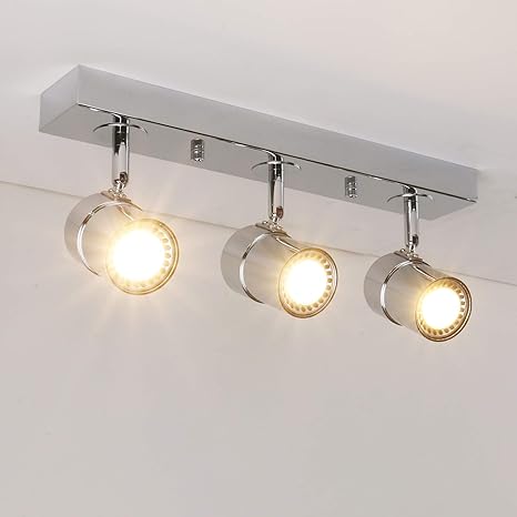 Pathson Vintage Style Tracking Lighting 3 Lights Indoor Ceiling