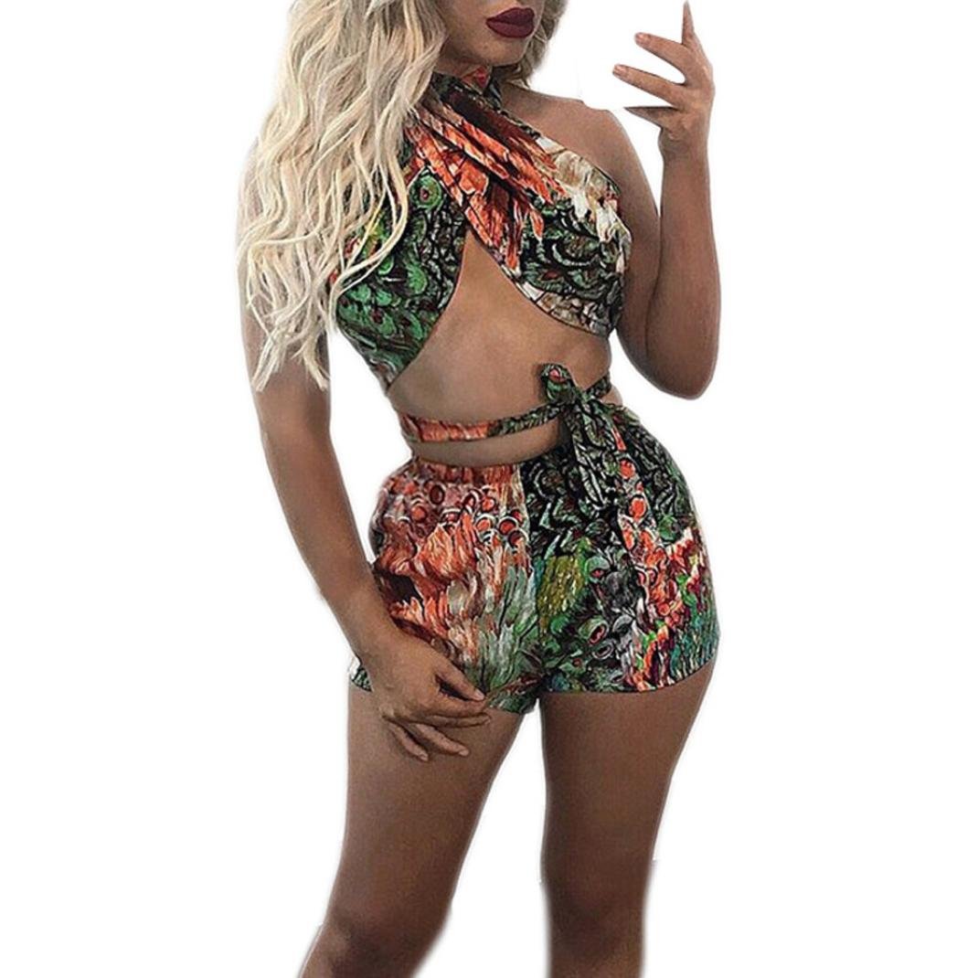 Iusun Women Sexy Printed