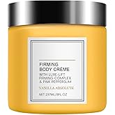 Champagne Body Firming Cream,Champagne Beauty Lift Cream,Body Cream Luxe Hydration and Anti-Aging Benefits for Smooth, Tightened Skin (Vanilla)